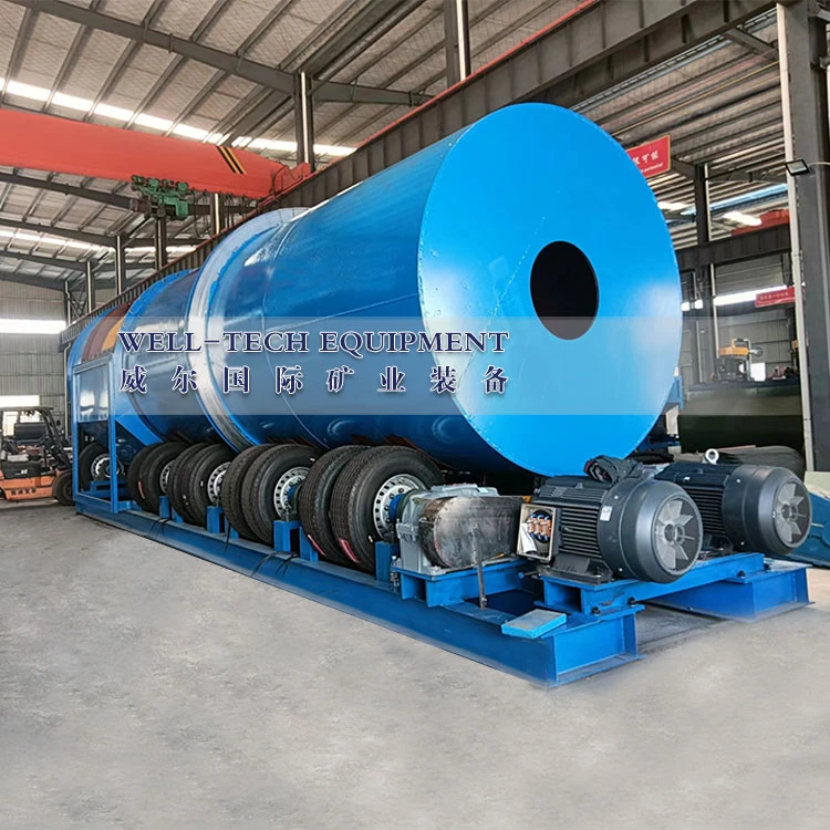 Rotary scrubber 1