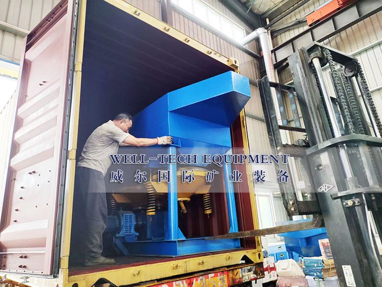Gold Jig Machine Gold komplektas aukso kasybos įrangai į Meksiką